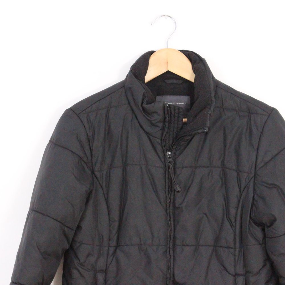 Jacob Connection Black  Puffer Jacket - Picture 4 of 6